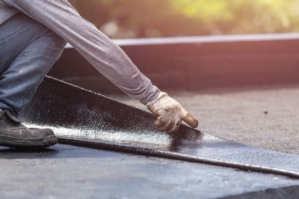 Professional Waterproofing technician working in Crystal, MN